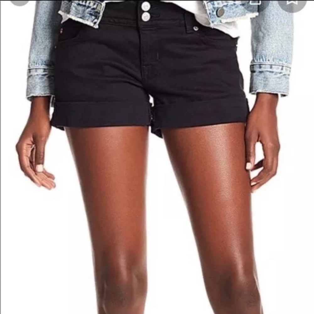 NWOT Hudson Black Denim “Ruby” Shorts, Sz 28